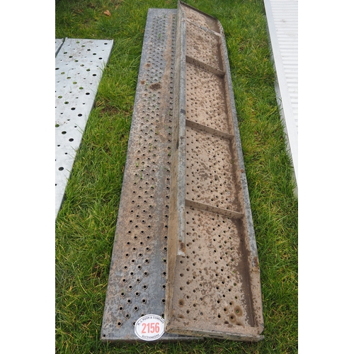 Ifor Williams steel 8ft loading ramps