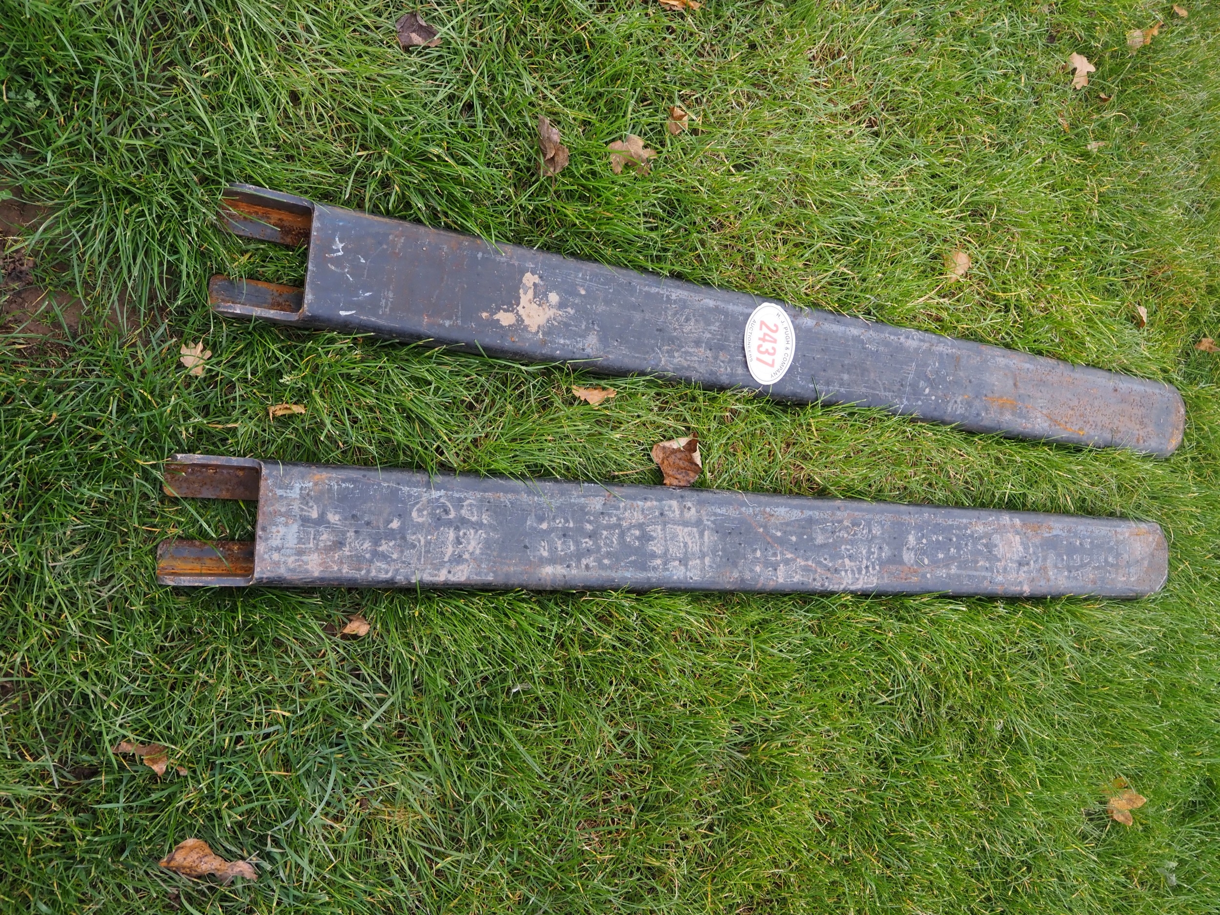 Pallet tine extensions