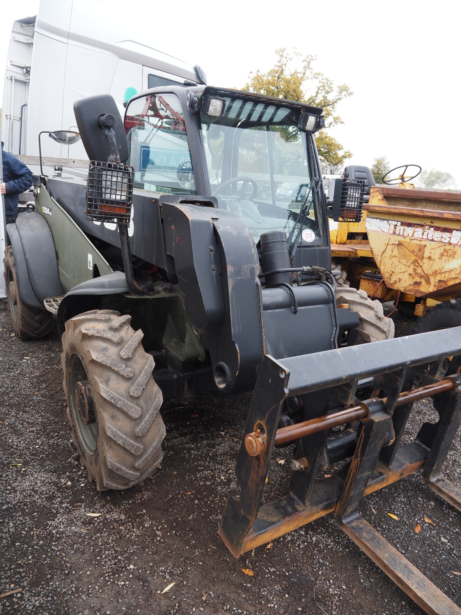 JCB 524-50 Telehandler, 2007. Runs and drives. Key in office