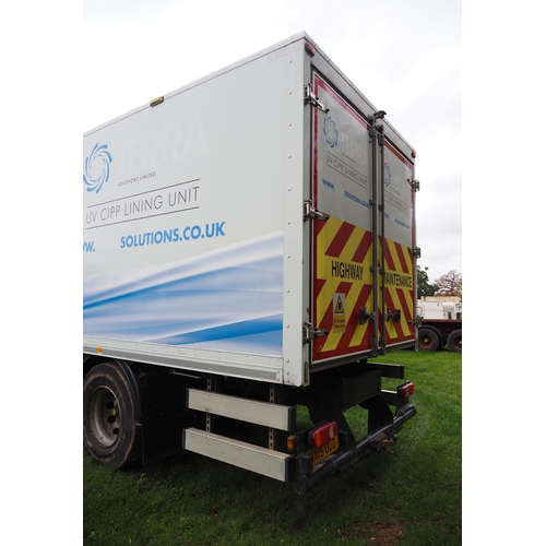 3005 - Iveco E6 180E25 17ton lorry, 2015. Showing 117,278kms. MOT until 31/12/25. Reg. NX15 OOD. Keys. Copy... 