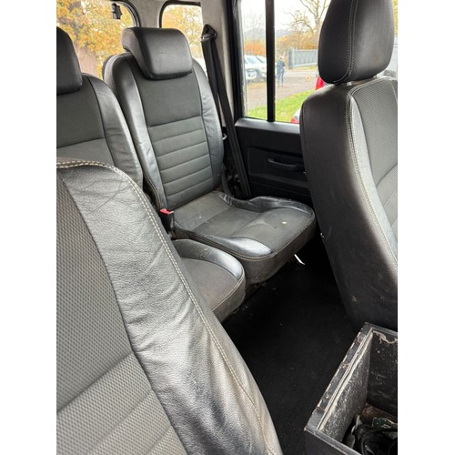 3041 - Land Rover Defender 110 XS double cab pick up. Drove to sale site, showing 121,860 miles. MOT until ... 