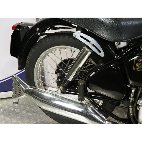 Velocette MAC 350 motorcycle. 1955. 350cc Frame No. RS6672 Engine No ...