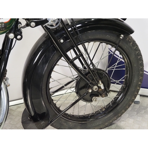 BSA S1-10 OHV De-Luxe sloper motorcycle. 1931. 500cc Frame No. Y7 2005 ...