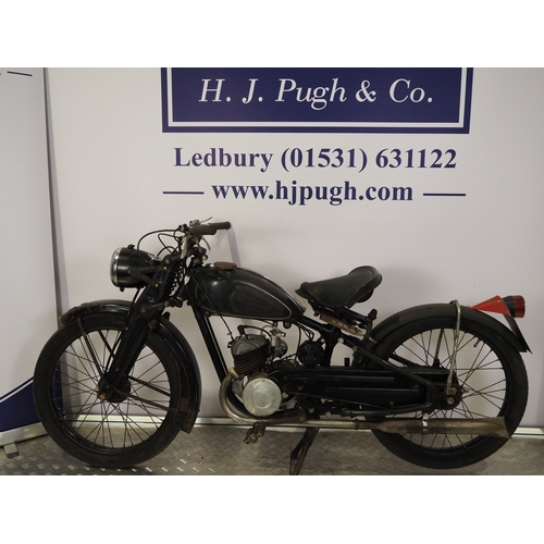 Rabeneick LM100 autocycle. 1950. 98cc Frame No. LM103146 Engine No ...