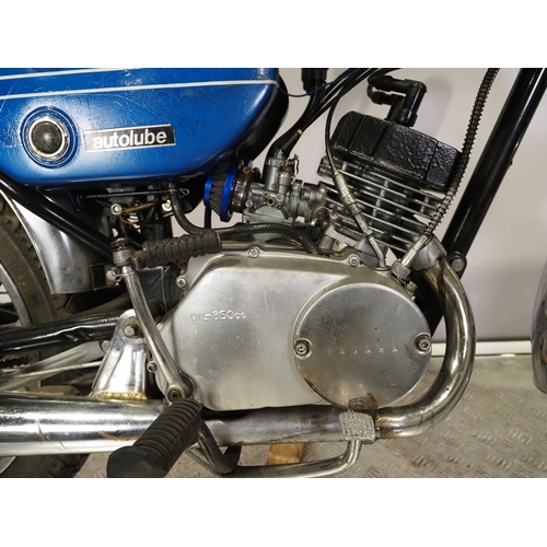 Yamaha CS3B motorcycle. 1972. 195cc Frame No. CS3 111997 Engine No. CS3 ...
