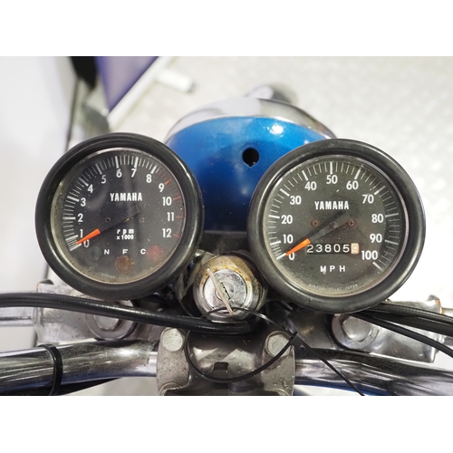 Yamaha CS3B motorcycle. 1972. 195cc Frame No. CS3 111997 Engine No. CS3 ...