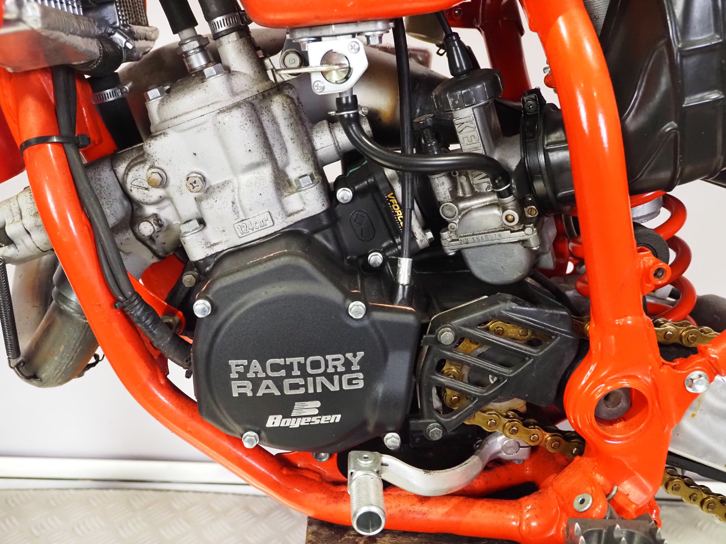 Honda CR125 motocross bike. 1989. 125cc Frame No. JH201E010-KM004081 ...