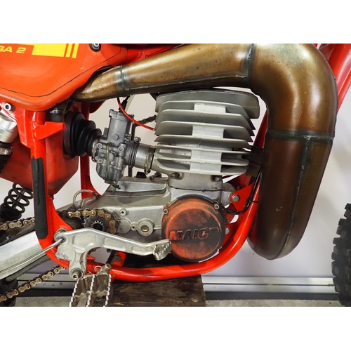 Maico Mega 2 motocross bike. 1981. 490cc Frame No. 3511566 Engine No ...