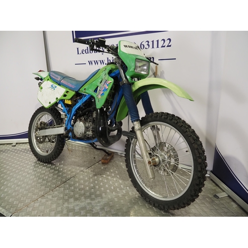 Kawasaki KDX125 motocross project. 1992/93. 125cc Frame No. DX125B