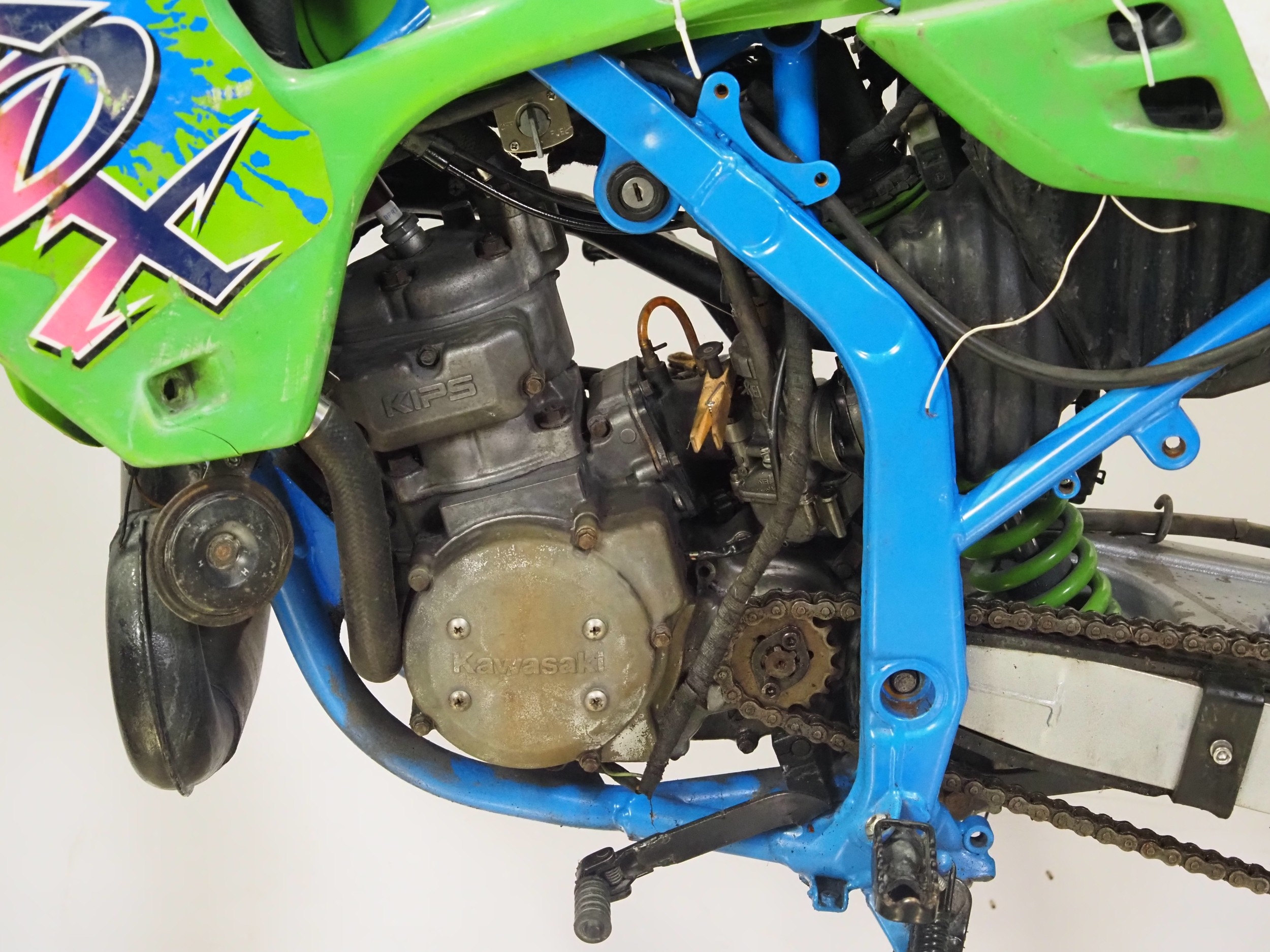 Kawasaki KDX125 motocross project. 1992/93. 125cc Frame No. DX125B ...