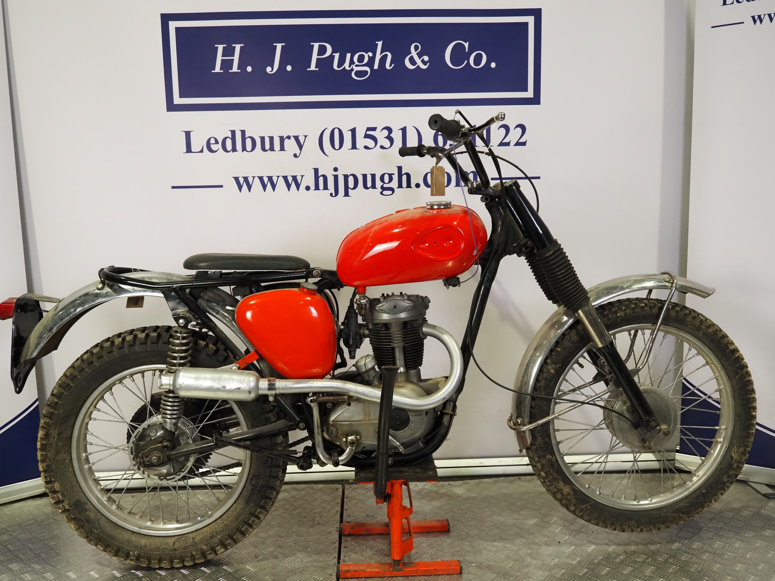 BSA C15 trials motorcycle. 1959. 250cc Frame No. C15S2304 Engine No ...