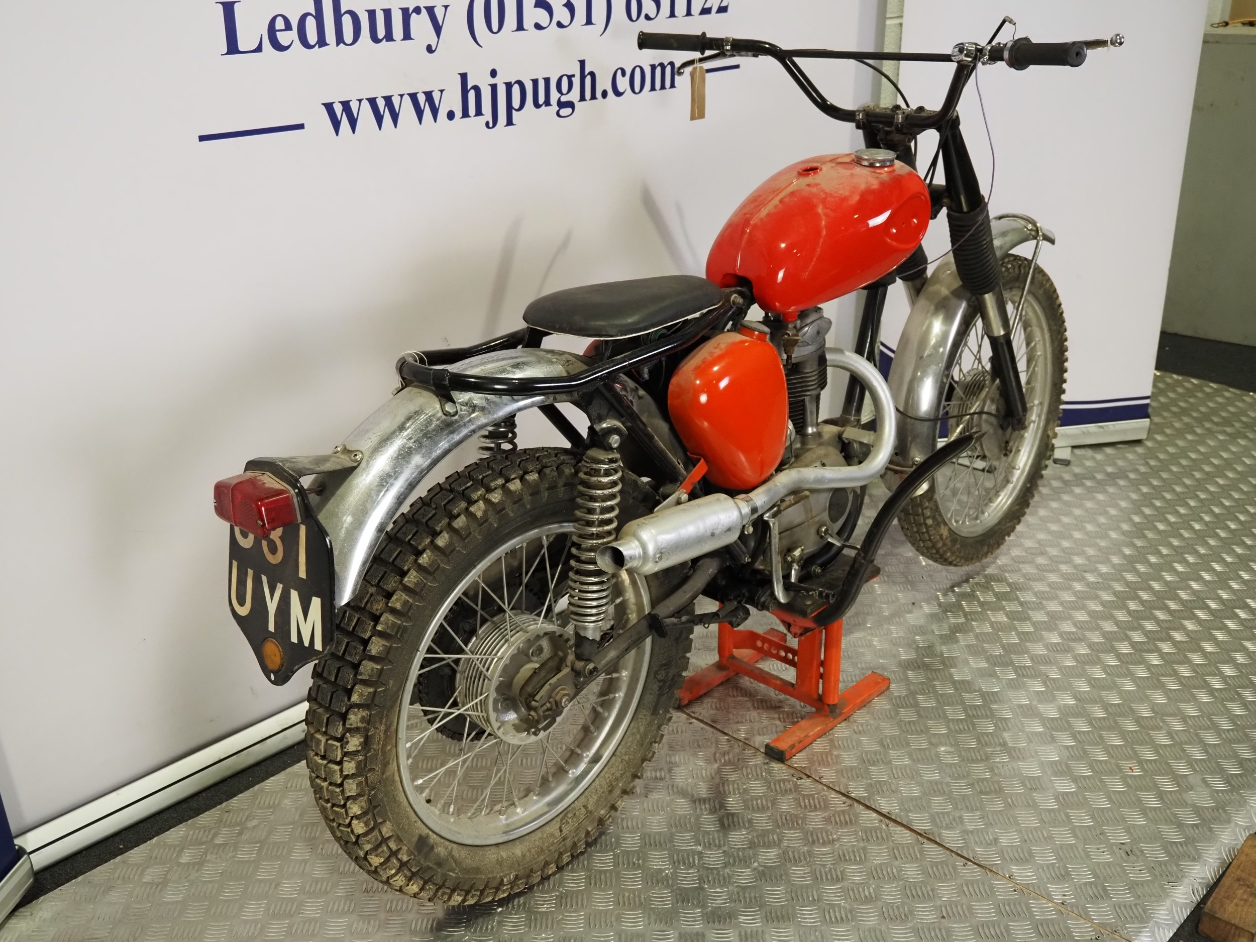 BSA C15 trials motorcycle. 1959. 250cc Frame No. C15S2304 Engine No ...