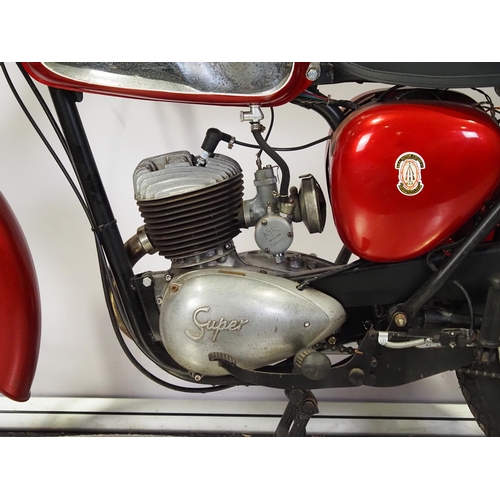 BSA Bantam D7 deluxe motorcycle. 1966. 175cc Frame No. D71696 Engine No ...