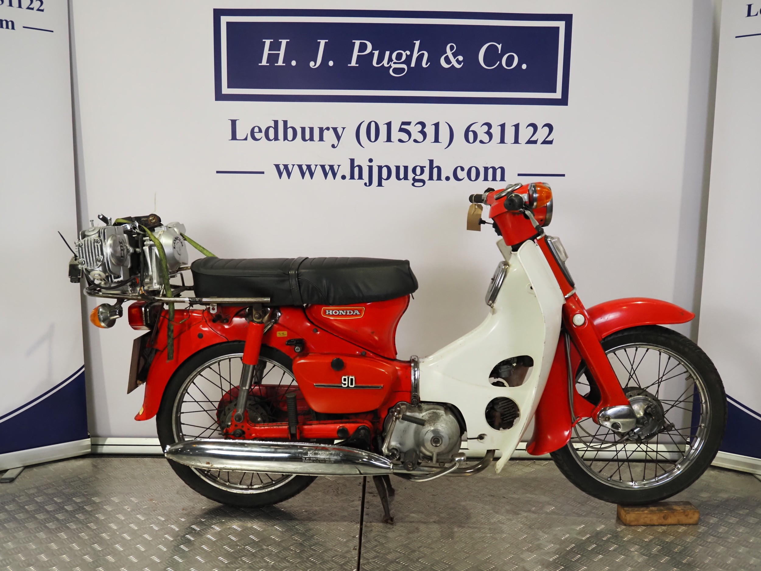 Honda C90 moped. 1979. 90cc Runs and rides, clutch slips. Comes with a ...