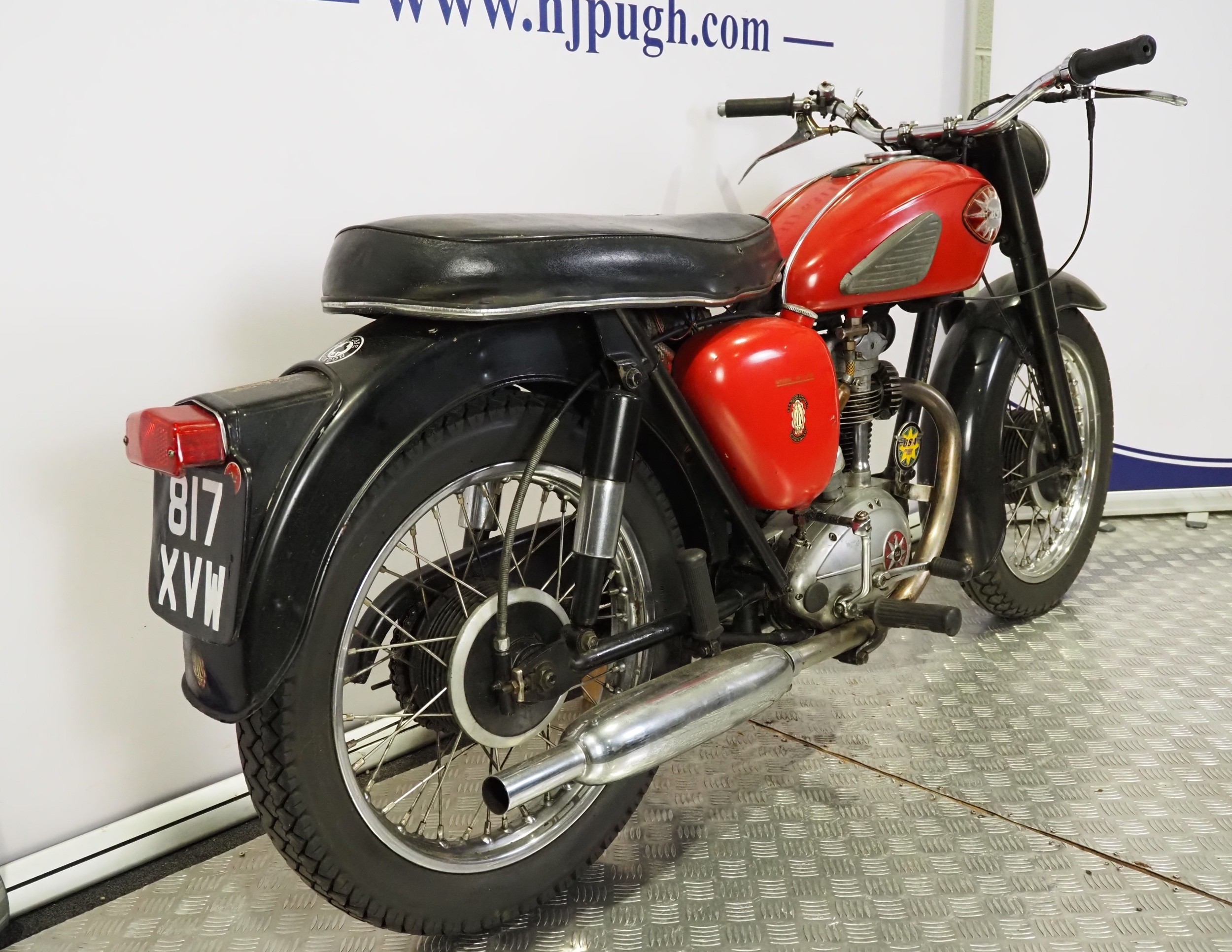 BSA C15 motorcycle. 1960. 250cc Frame No. C15-18540 Engine No. C15 ...