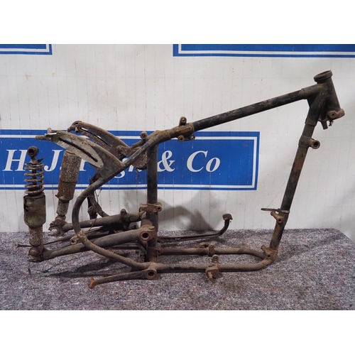 Velocette frame, No. RS12699