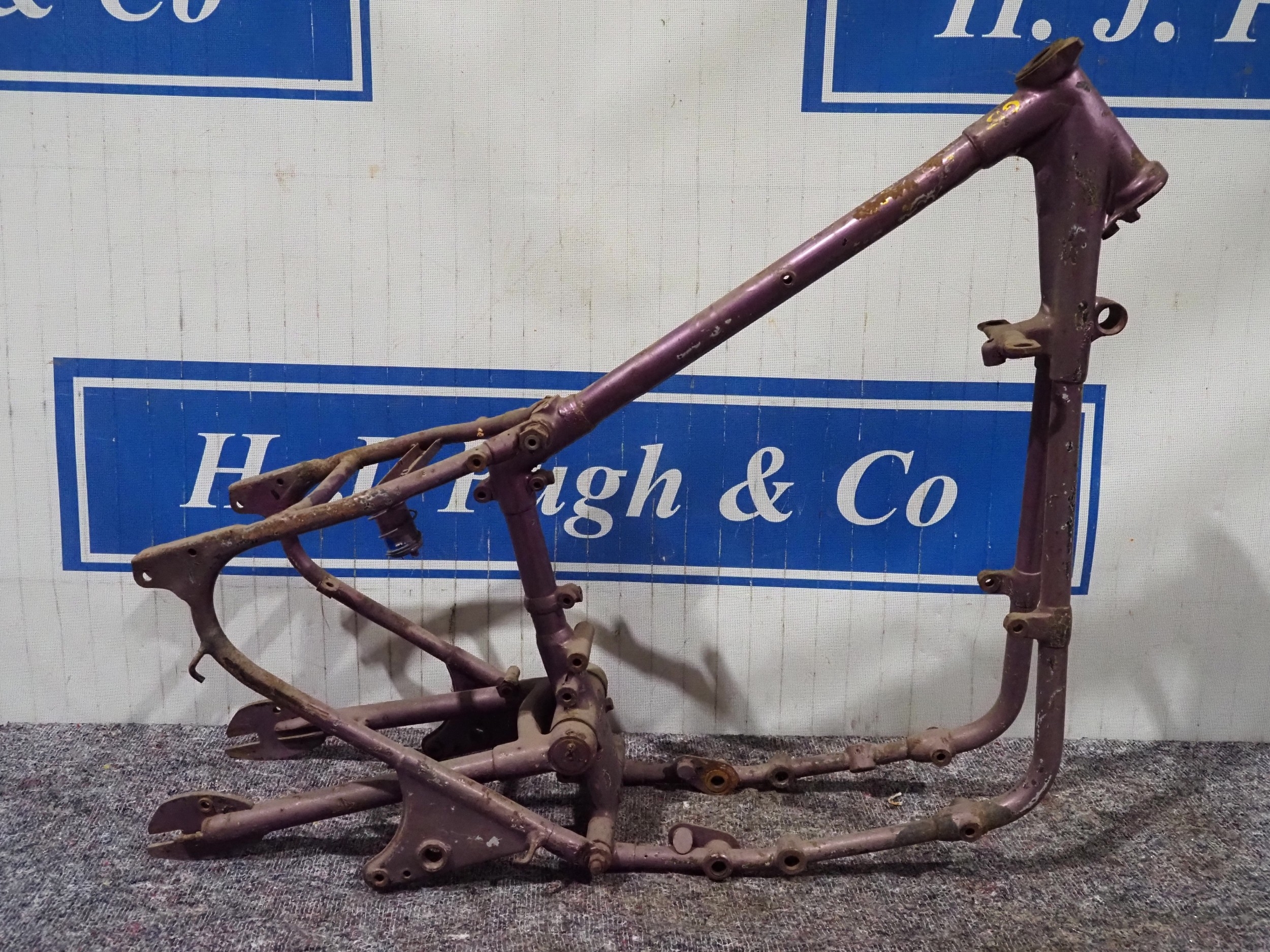 Matchless G15 frame, No. 123799