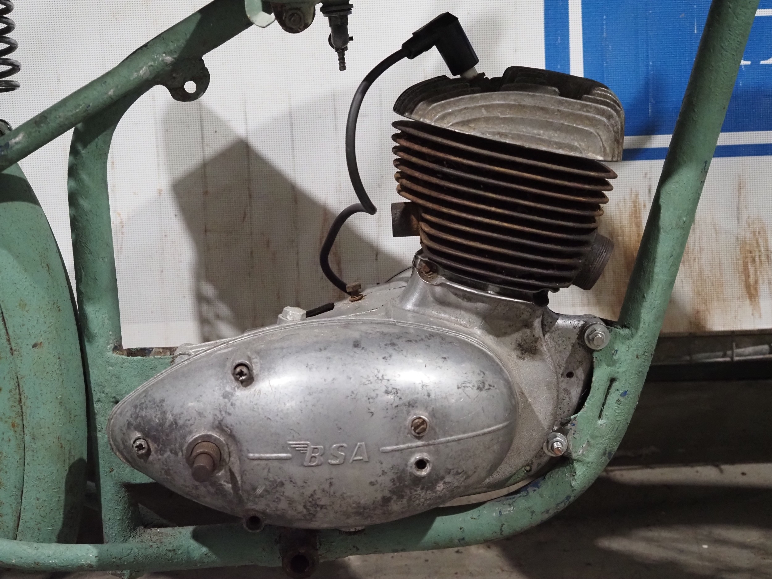 BSA Bantam D1 rigid project. Frame No. YD1 26024 Engine No. DDB 12788