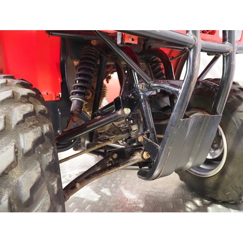 30 - Honda Big Red 300 quad bike. 1994
Frame No. 478TE140XRA612771
Engine No. TE14E-8615084
No docs. Key