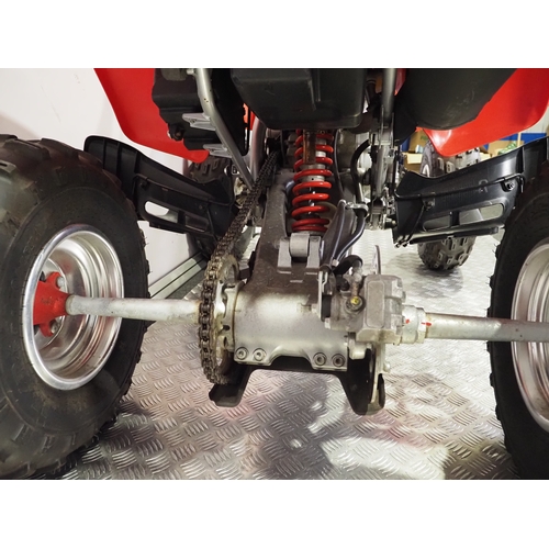 31 - Honda Fourtrax TRX400EX quad bike. 2000. 400cc
Engine No. TE23E8036194
Engine turns over with compre... 