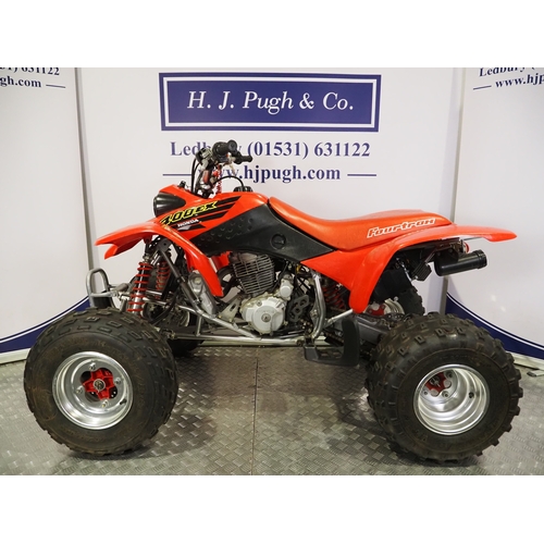31 - Honda Fourtrax TRX400EX quad bike. 2000. 400cc
Engine No. TE23E8036194
Engine turns over with compre... 