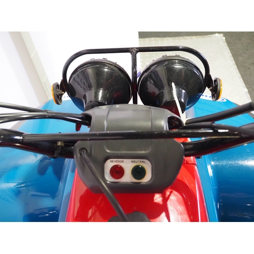32 - Yamaha Warrior 350 quad bike. 350cc
Frame No. 3GD-159721
Engine No. 3GD-159721
Engine turns over wit... 