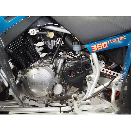 32 - Yamaha Warrior 350 quad bike. 350cc
Frame No. 3GD-159721
Engine No. 3GD-159721
Engine turns over wit... 