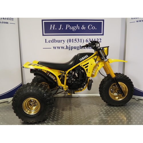 25 - Yamaha Tri-Z 250 trike. 1985. 250cc.
Frame No. JY338W009FC012554
Engine No. 38W-012554
Engine turns ... 