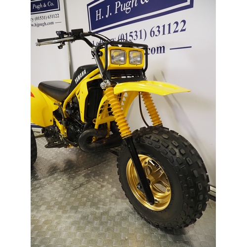 25 - Yamaha Tri-Z 250 trike. 1985. 250cc.
Frame No. JY338W009FC012554
Engine No. 38W-012554
Engine turns ... 