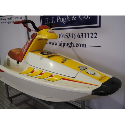 36 - Yamaha Wave Jammer 500 jet ski. 1989. 500cc
Hull identification No. YAM17228E889
Engine No. J500A030... 