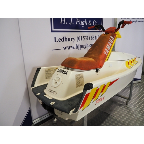 36 - Yamaha Wave Jammer 500 jet ski. 1989. 500cc
Hull identification No. YAM17228E889
Engine No. J500A030... 