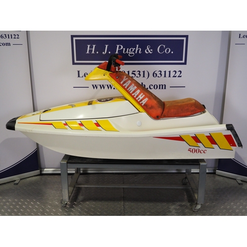 36 - Yamaha Wave Jammer 500 jet ski. 1989. 500cc
Hull identification No. YAM17228E889
Engine No. J500A030... 