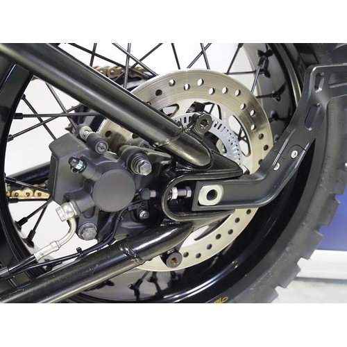 58 - Triumph Bonneville Thornton Hundred Adventure Bobber Black motorcycle. Factory Built. 2020. 1200cc
F... 