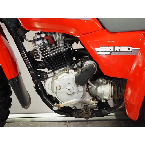 28 - Honda Big Red trike. 1987
Frame No. GHSTE0404HK808378
Engine No. TE04E-7008405
No docs. Keys