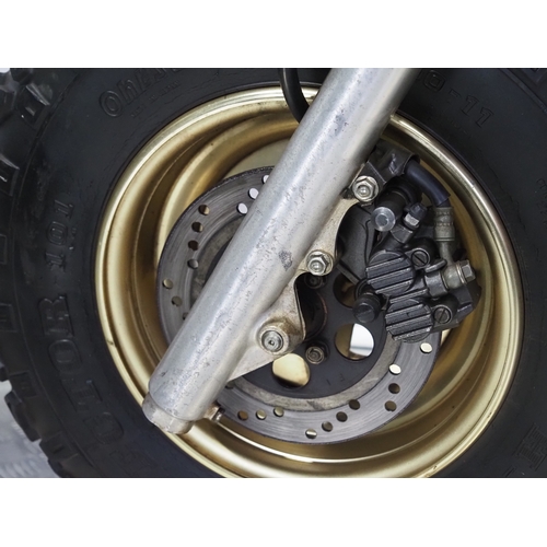 24 - Honda ATC250R trike. 1986. 250cc
Frame No. JH3TB0603GC50701
Engine No. TB06E-2507506
Engine turns ov... 