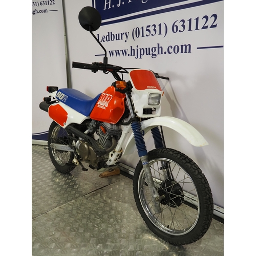 45 - Honda XLR80R motocross bike. 80cc
Frame No. HD10-1000965
Engine HD10E-1001009
Engine turns over with... 