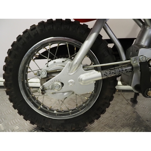 38 - Honda XR50R childs motocross bike. 2000. 50cc
Frame No. JH2AE0303YK006481
Engine No. AE03E-5006765
E... 