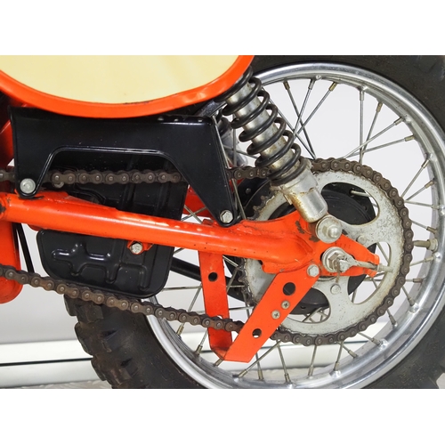 43 - Honda XR80 motocross bike. 1982. 80cc
Frame No. JH2NC0106CKS01584
Engine No. HE01E-5301558
Engine tu... 