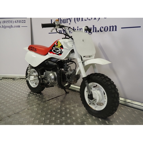 40 - Honda Z50R Monkey bike. 1988. 50cc 
Frame No. JH2AB0200WK704148
Engine No. AB02E-6619739
Engine turn... 