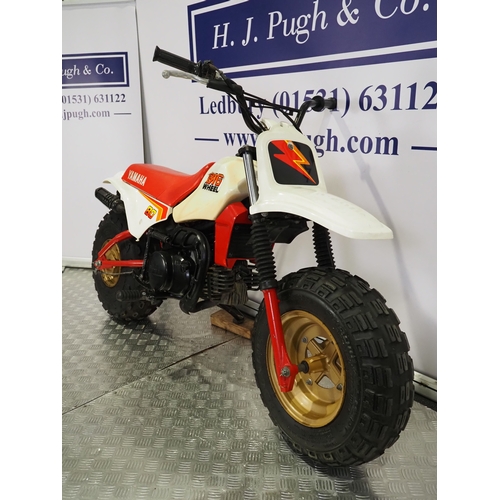 44 - Yamaha Big Wheel 80 motorcycle. 1986. 80cc. 
Frame No. JYA1RY00XGC006868
Engine No. 1RY-006868
Engin... 