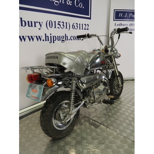 84 - Honda Z50J 'Tokyo Ltd' edition monkey bike. 50cc
Frame No. Z50J-1423810
Engine No. Z50JE-1428922
Eng... 