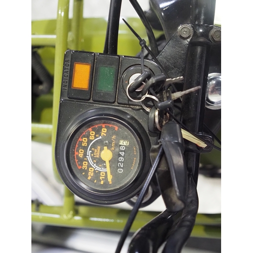 66 - Honda CT50 Motra minibike. 1982. 49cc
Frame No. AD05-1007783
Engine No. AD05E-1007283
Engine turns o... 