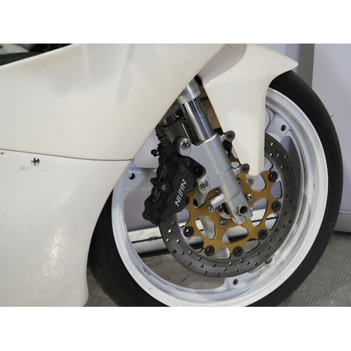 63 - Yamaha TZ125 motorcycle. 1999. 125cc
Frame No. CE04C-000005
Engine No. E106E-000004
No docs. No key