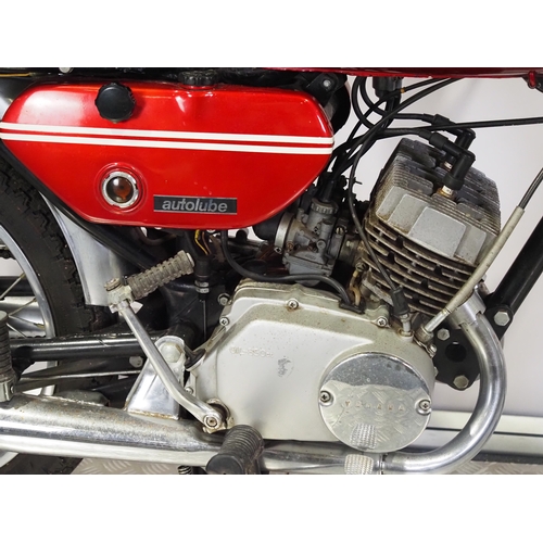 Yamaha CS3 motorcycle. 1970. 180cc Frame No. CS3-10658 Engine No. CS2 ...