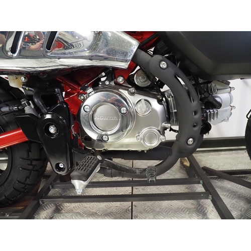 Honda Z125 Monkey bike. 2022. 125cc. Frame No. MLHJB03A1N5008280 Engine ...