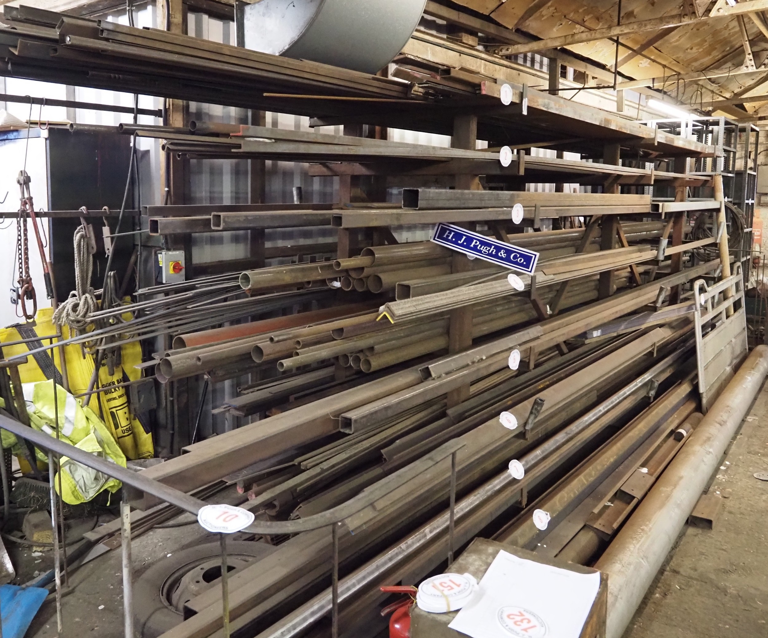 Metal racking