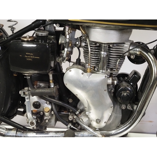 Velocette MAC motorcycle. 1952. 350cc Frame No. 11629 Engine No ...