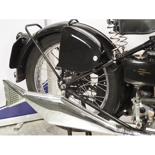 Velocette MAC motorcycle. 1952. 350cc Frame No. 11629 Engine No ...