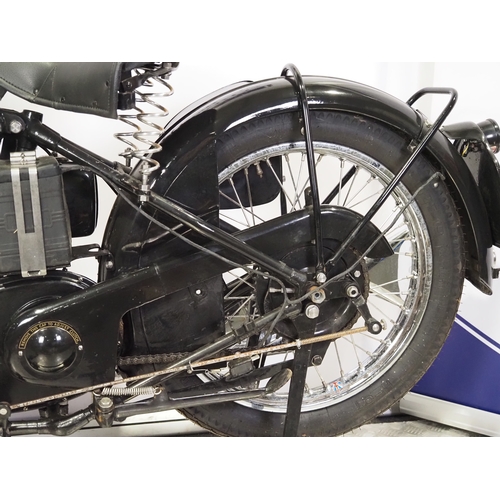 Velocette MAC motorcycle. 1952. 350cc Frame No. 11629 Engine No ...