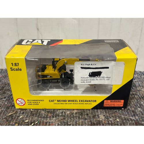 1205 - Model Caterpillar M318 excavator, boxed
